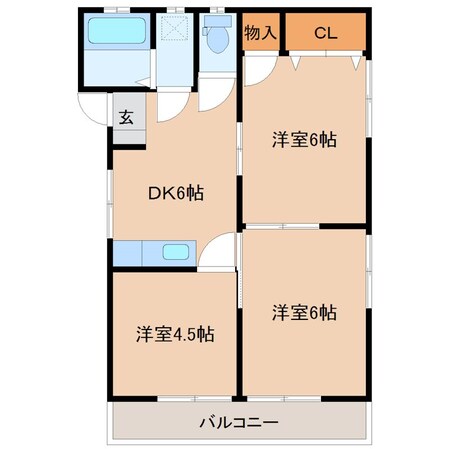 ユーコーポの物件間取画像